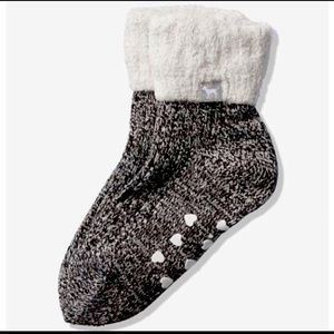 VS PINK Sherpa Socks